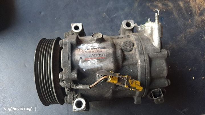 Peça - Compressor Ar Condicionado A/C Citroen C4 Picasso 1.6 Hdi Re