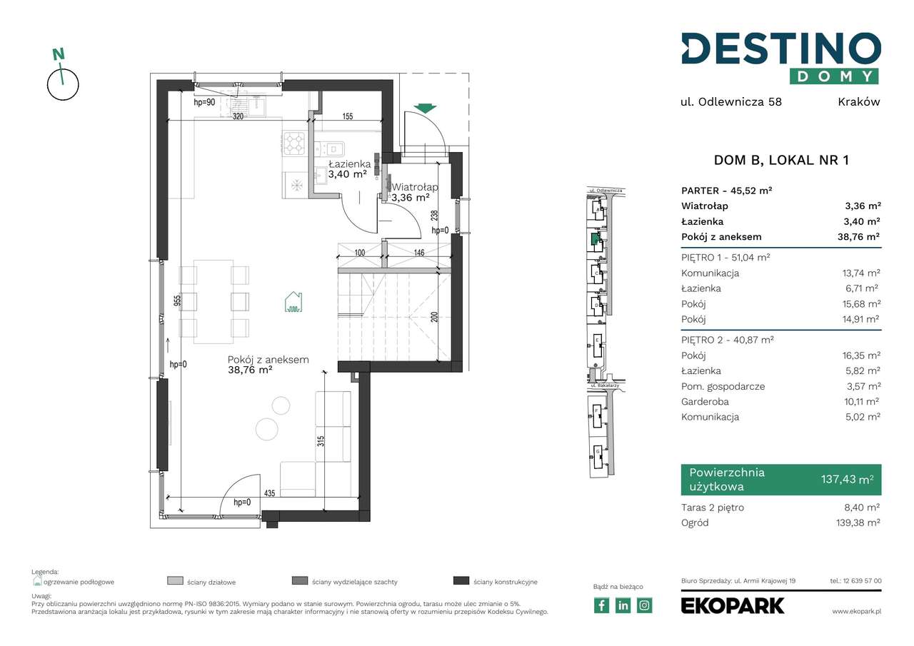 4-pokojowy dom 137m2 Bez Pośredników - Pełny obrazek: 2/7