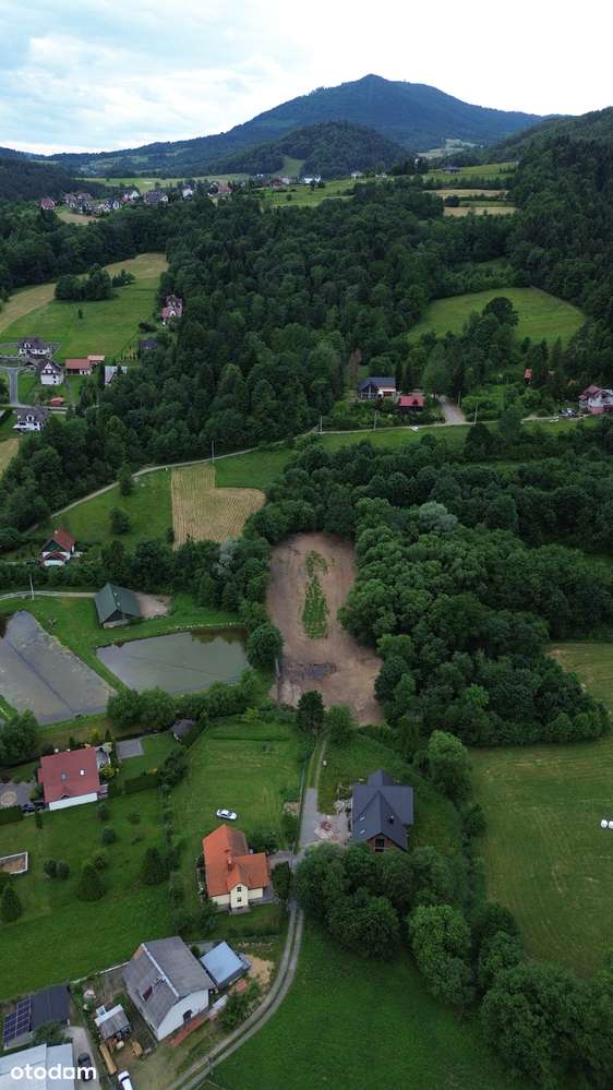 Działka budowlana 30 arów Mszana Dolna, Zarabie-3