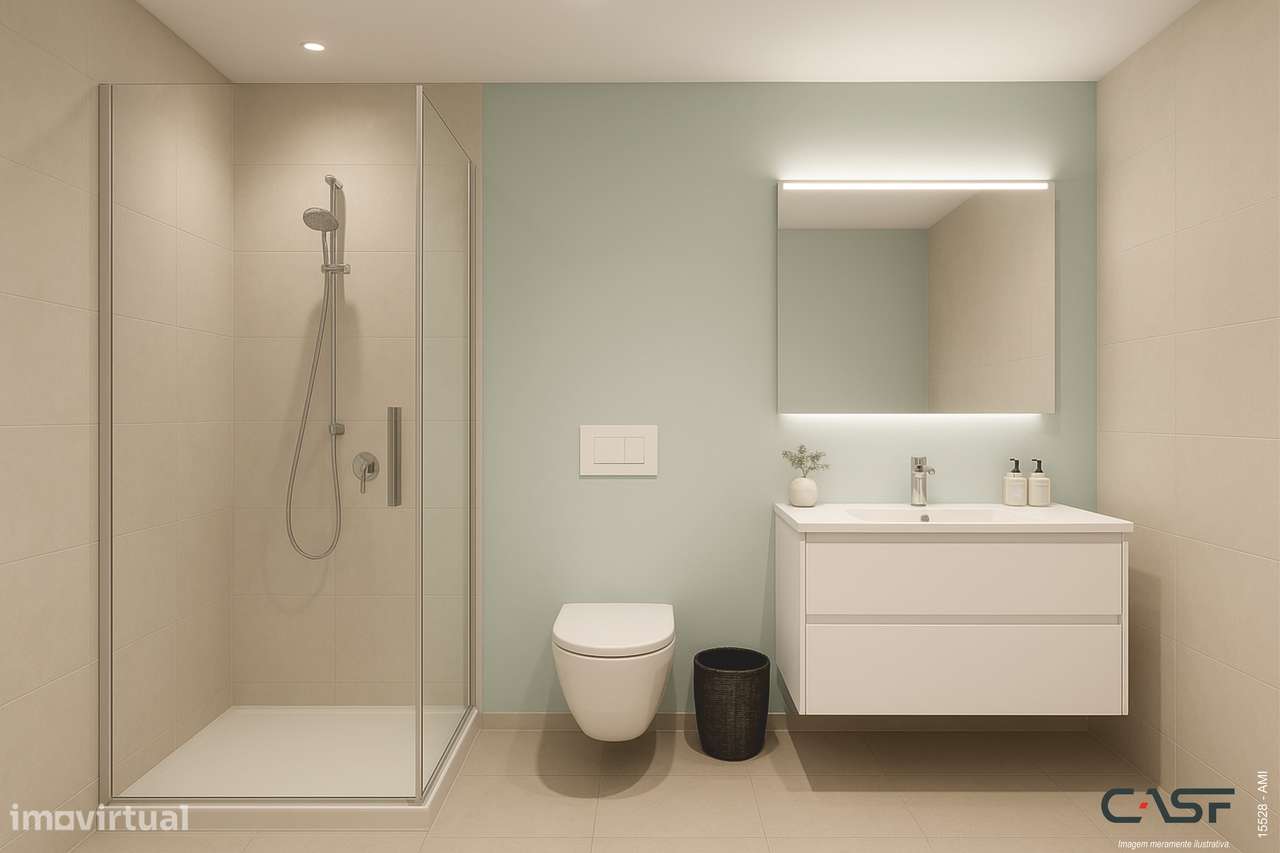 Apartamento T2 - Fração B - Samora Correia - CASF - Grande imagem: 3/7