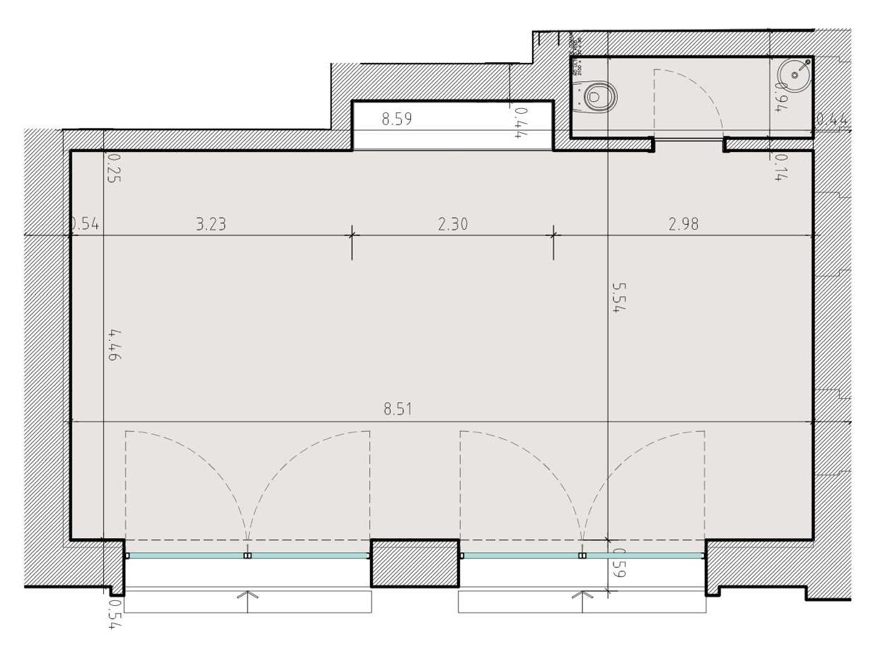 Espaço Comercial de 53m2 no centro de Alcácer com extração de fumos, i - Grande imagem: 5/6
