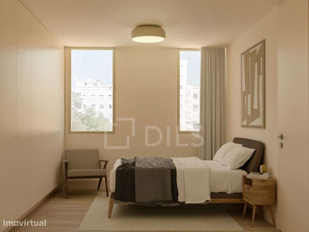 Apartamento T3 duplex, a estrear, com varanda em Campo de Ourique - Grande imagem: 4/46