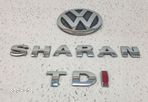 VOLKSWAGEN SHARAN 02-10 TDI EMBLEMAT ZNACZEK NAPISY KLAPY TYLNEJ ORYG - 4