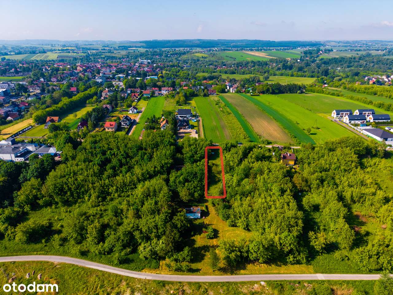 Działka budowlana 856 m² | MPZP | media | 78 000 zł-2
