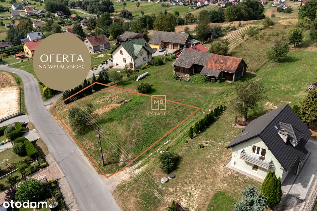 Przepięknie położona działka zaraz za Bochnią - Pełny obrazek: 3/11