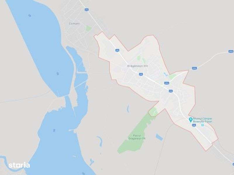 Teren Draganesti-Olt la soseaua principala N Titulescu-12
