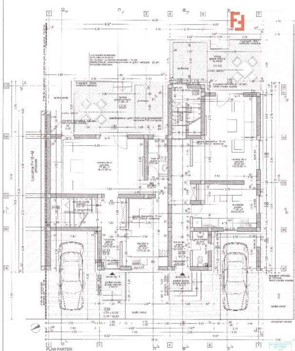 COMISION 0% Duplex de tip insiruit, 4 camere, la stadiul de gri - zona - Imagine principală: 4/6