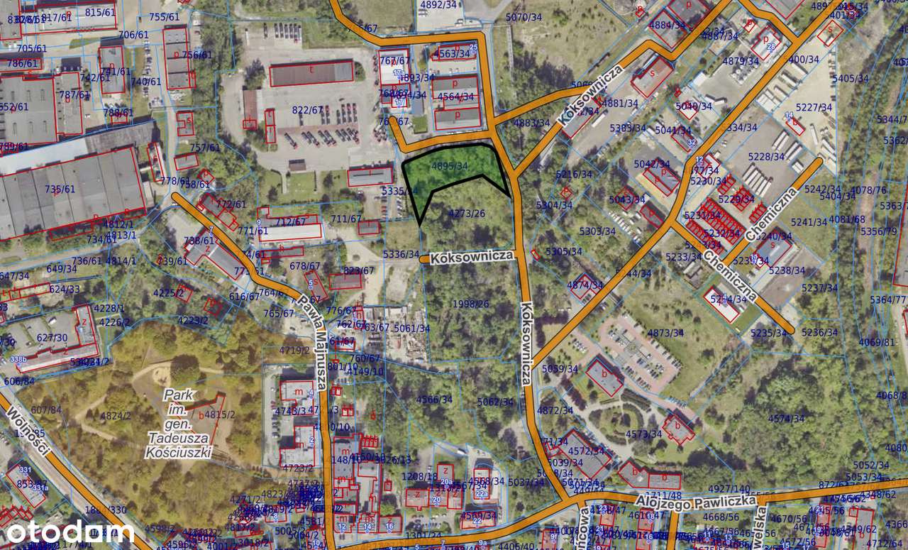 Działka, 2 505 m², Zabrze - Pełny obrazek: 4/4