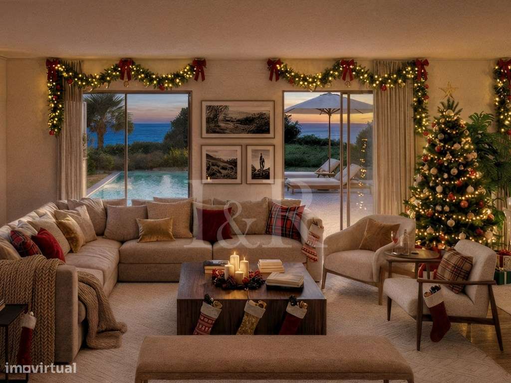 Villa T4 com piscina privativa e jardim, Capuchos, Caparica - Grande imagem: 4/32