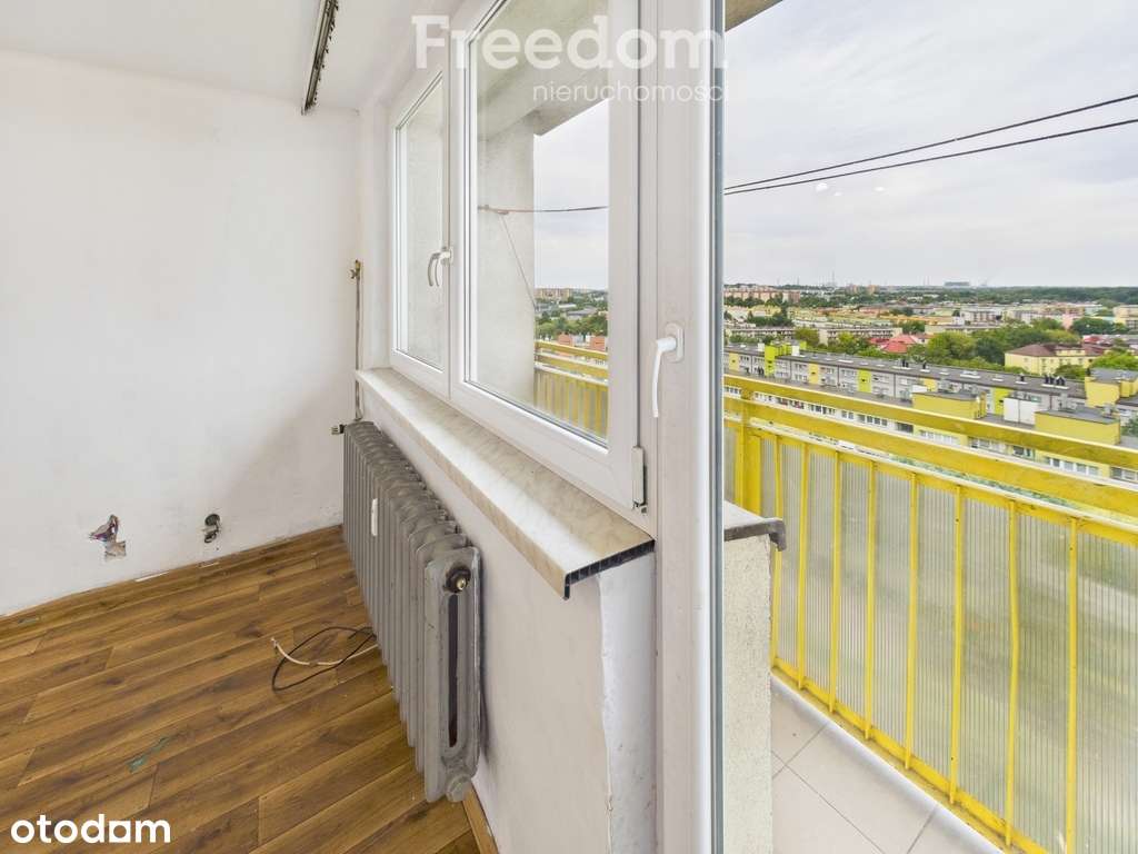 Dwupokojowe mieszkanie z balkonem, do remontu - Pełny obrazek: 5/19