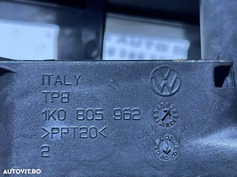 Priza Deflector Difuzor Captare Aer VW Scirocco 2009 - 2018 Cod 1K0805971C 1K0805965D 1K0805962 - 8