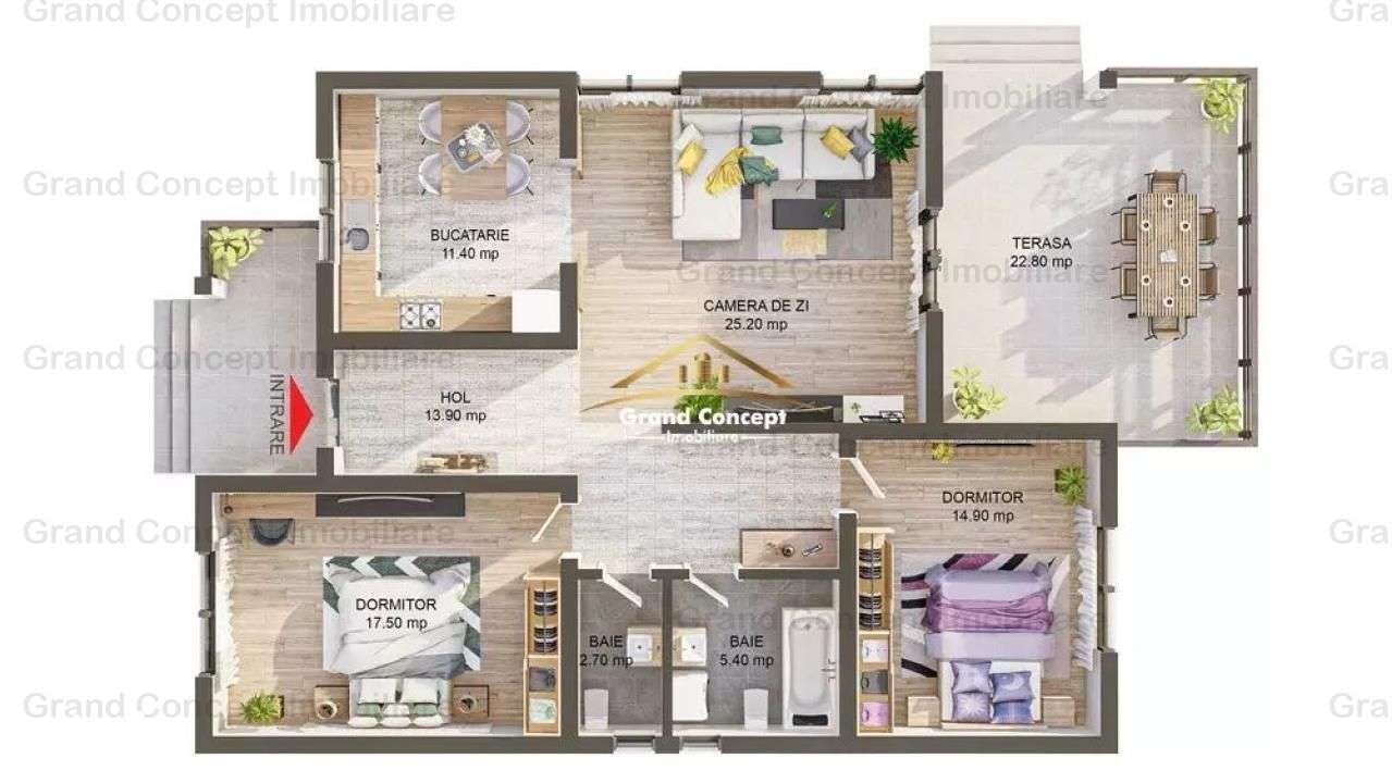 Casa 3 camere, Valea Lupului, 90 mp €140.000 Cod Oferta: 6297-1