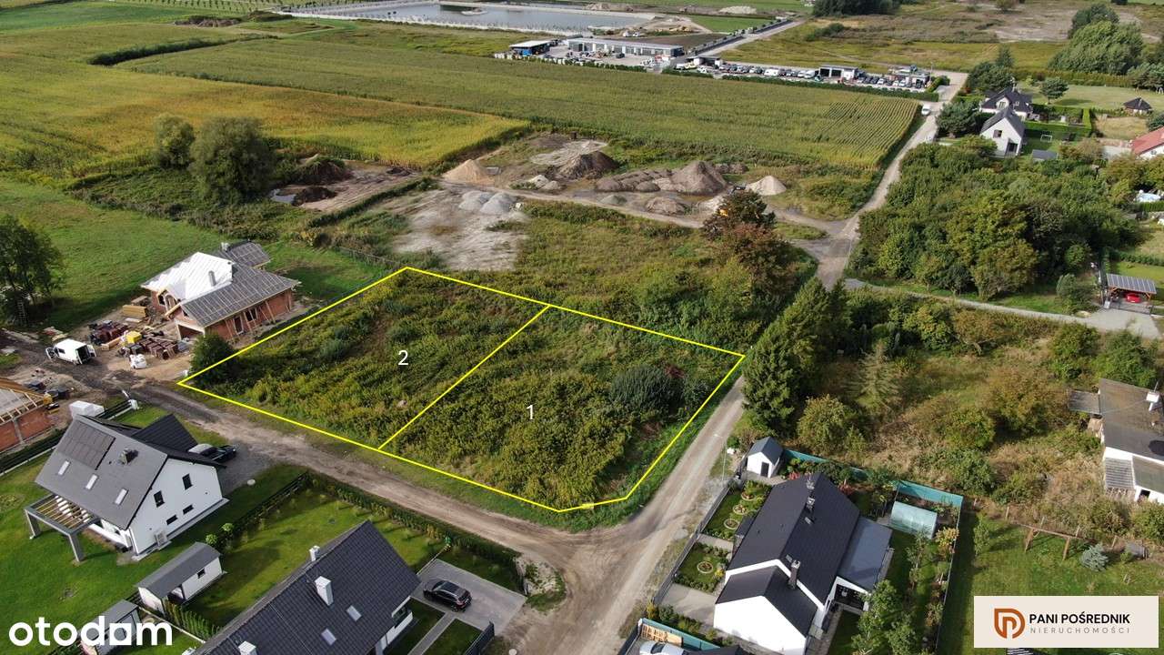 Brzezia Łąka | gm. Długołęka | Działka budowlana | MPZP-1