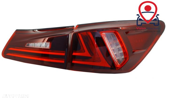 Stopuri LED Light Bar Facelift New XE30 Design Rosu Clar Tuning Lexus - 5