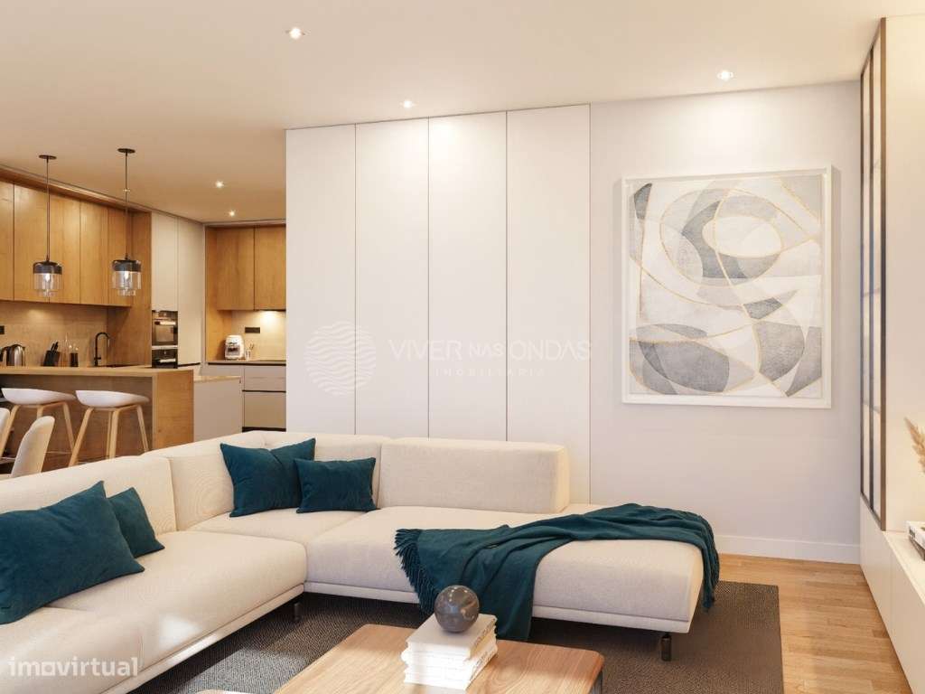 Apartamento T2 c/ duas varandas e duas casas de banho, na Costa da ... - Grande imagem: 2/57