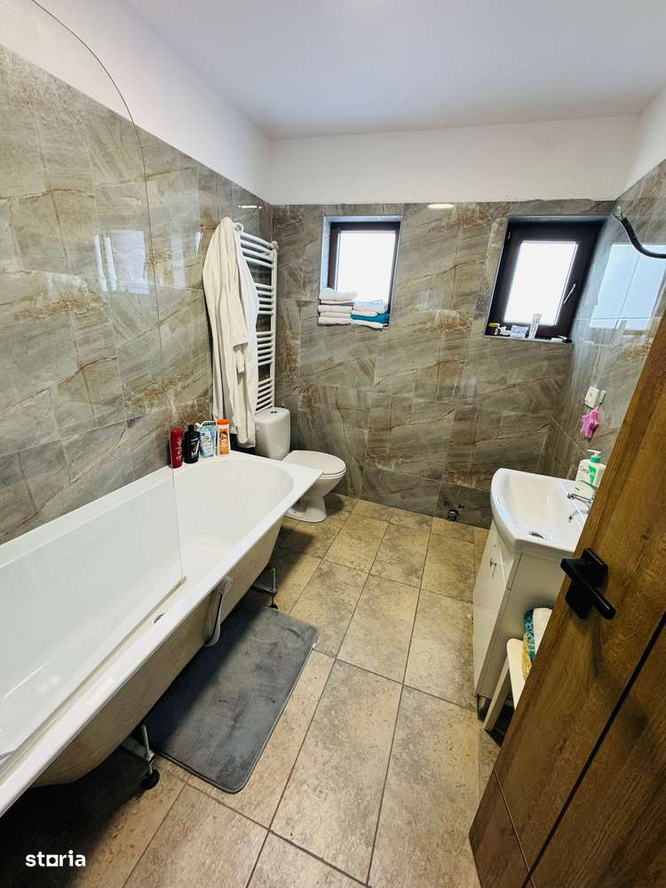 Vila|Duplex de vanzare Balotesti cu etaj si mansarda mobilata lux-12