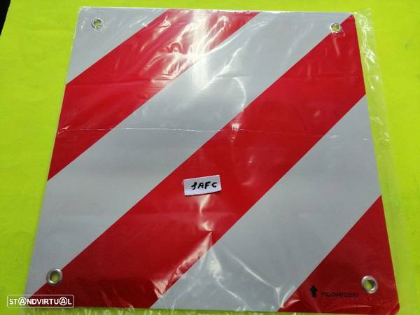 Sinal / Chapa / Sinalética / Placa P2 em PVC para autocaravana , Reboques etc - 1