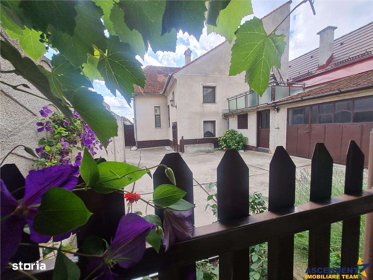 Poveste saseasca la umbra vitei de vie, cu crama si gradina cu flori, - Imagine principală: 3/20