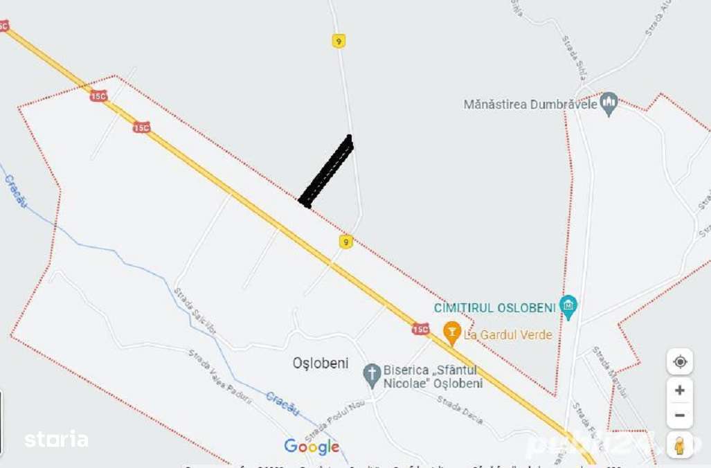 Investiție Teren extravilan 4237 mp, aproape de DN15C, Oșlobeni, Neamț - Imagine principală: 4/4