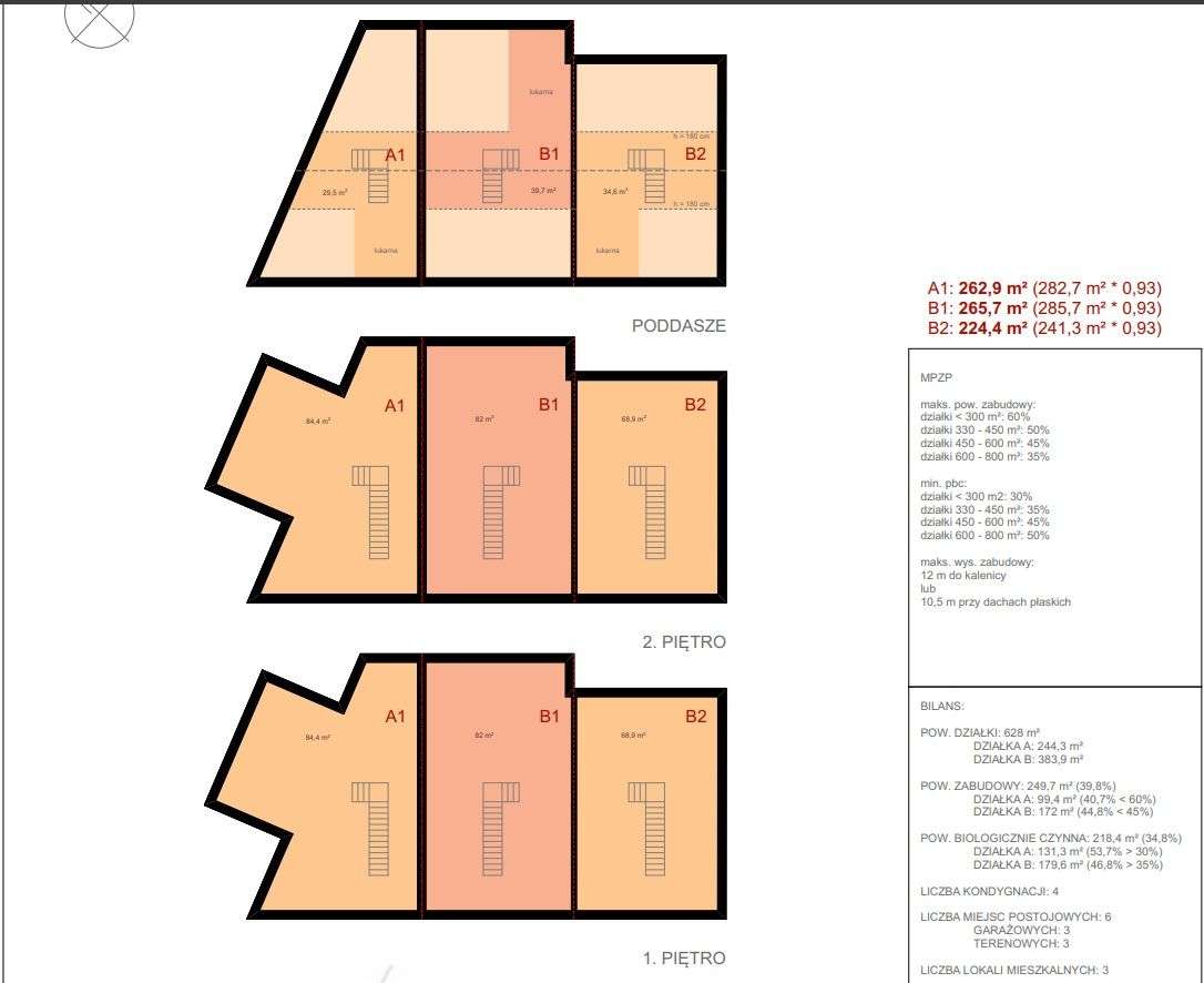 Działka 625 m2 na Zaciszu - Pełny obrazek: 4/8