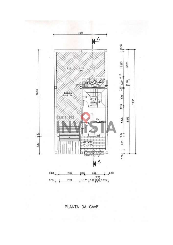 Moradia T3 com garagem para três carros-29