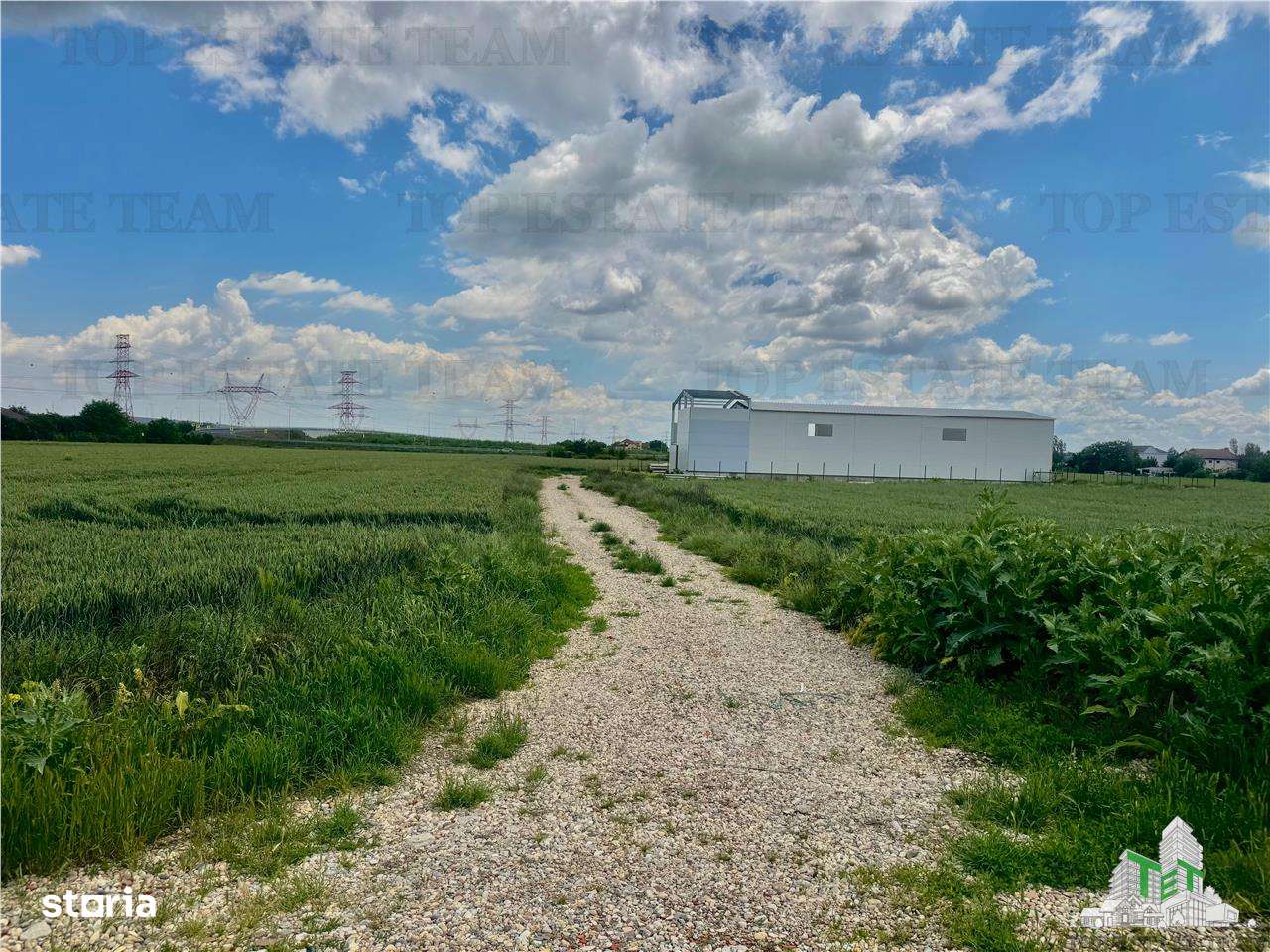 Ultimul lot  Teren industrial de vanzare pentru hale langa A0  Bragadi - Imagine principală: 2/13