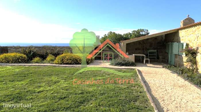 Terreno rústico com vista de mar e casa-5