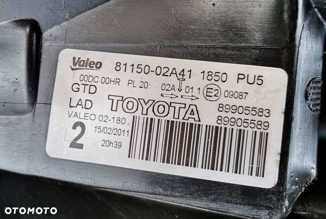 Xenon lewy Toyota Auris Lift - 6