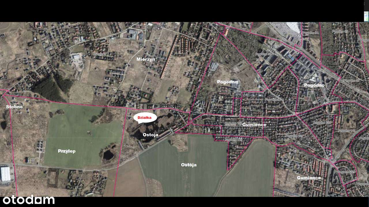 GUMIEŃCE ul. Ostoja - działka na Sprzedaż z MPZP-5