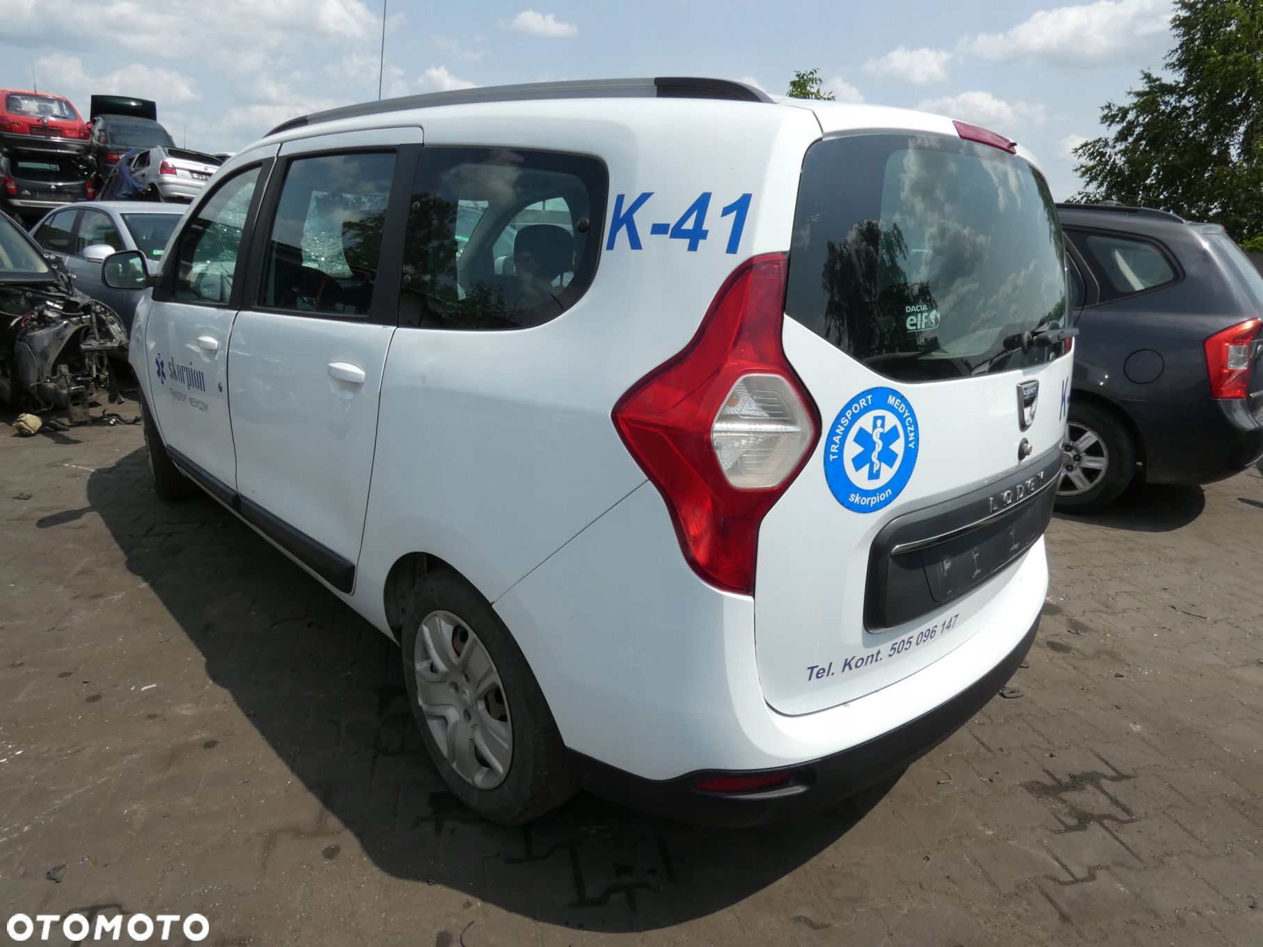 Lusterko Prawe Dv369 Dacia Lodgy 2018 7 Pin - 4