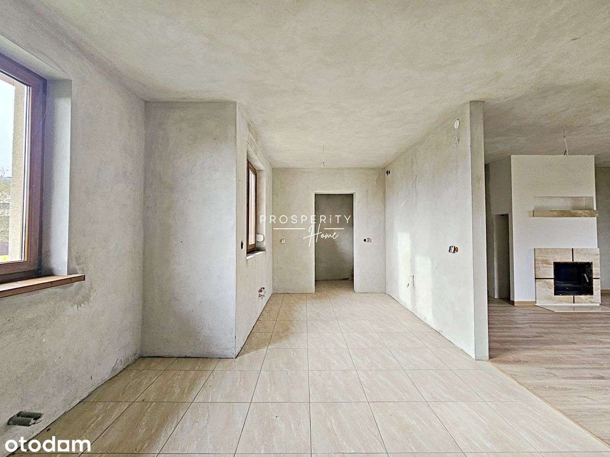 Dom wolnostojący, salon + 6 pokoi w Mostach-9