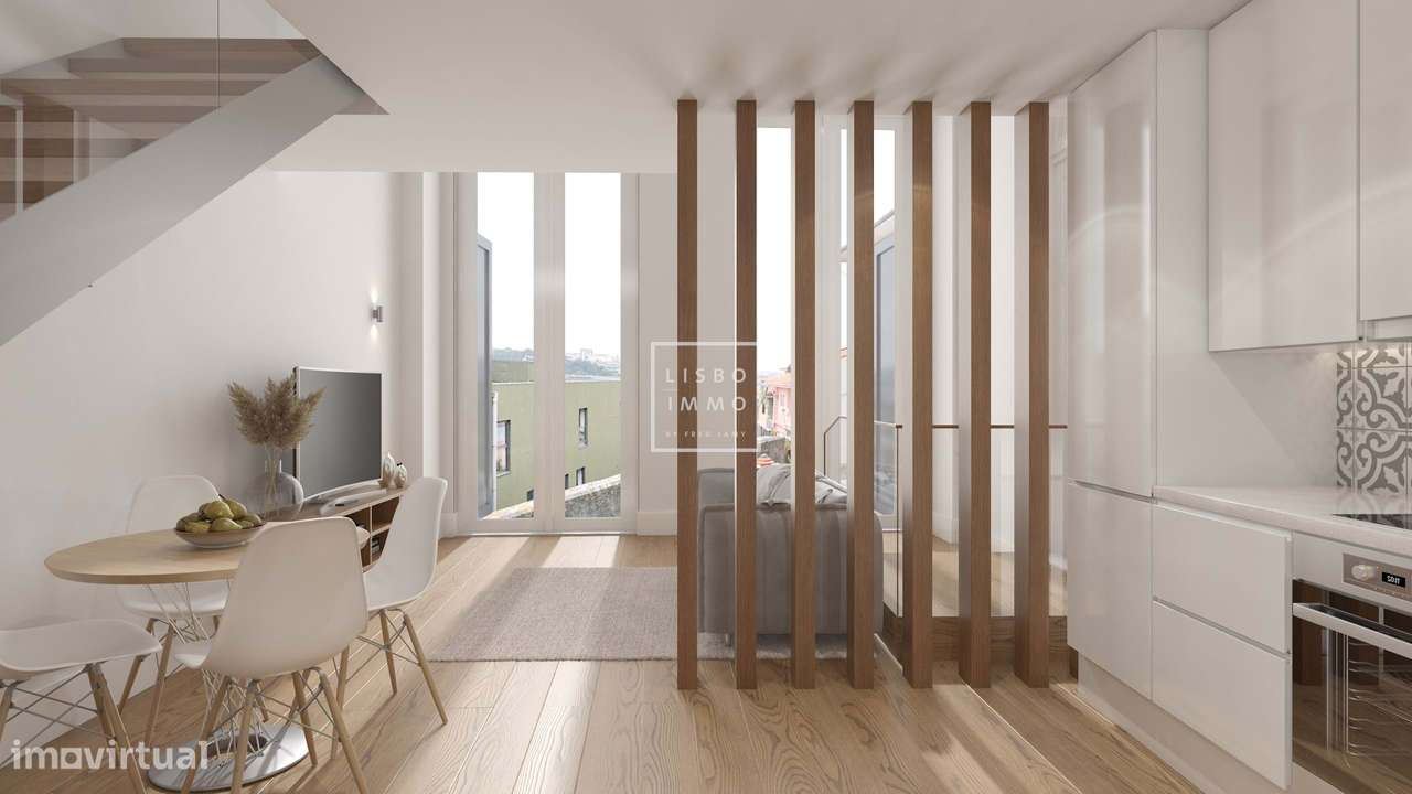 Townhouse, 74,45m2, terraço 35,58m2, completamente reformado, centro h-9