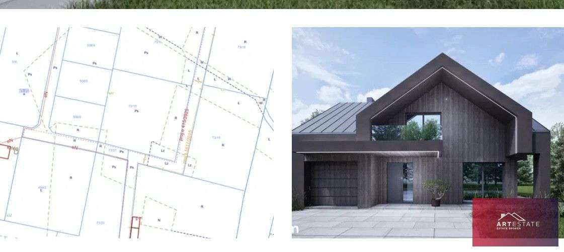 Działka 1000m+PnB Dom Jednorodzinny Złotno-5