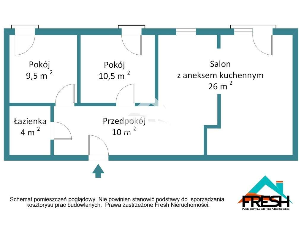Na sprzedaż mieszkanie 3 pokojowe-niski czynsz! - Pełny obrazek: 5/20