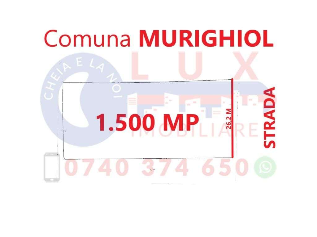 ID 7806 Teren intravilan in Comuna Murighiol - Imagine principală: 1/16