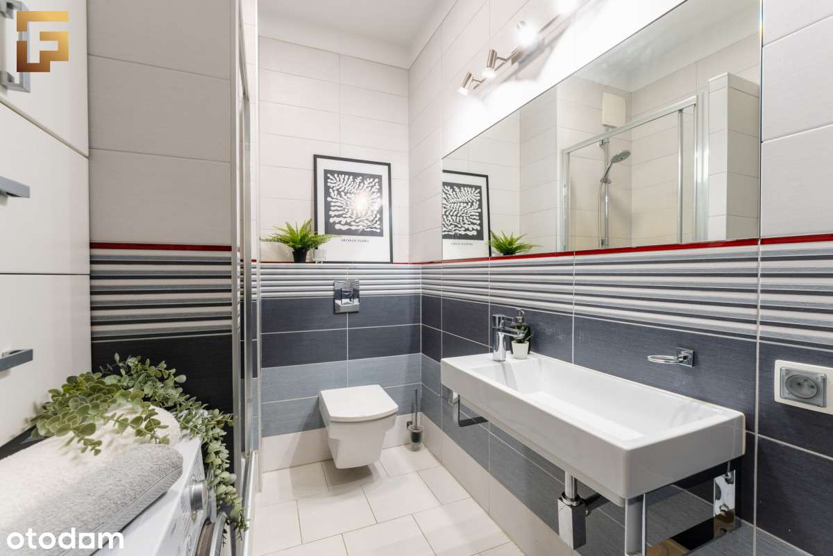 4 pokoje // apartamentowiec // cisza // 2 łazienki-6