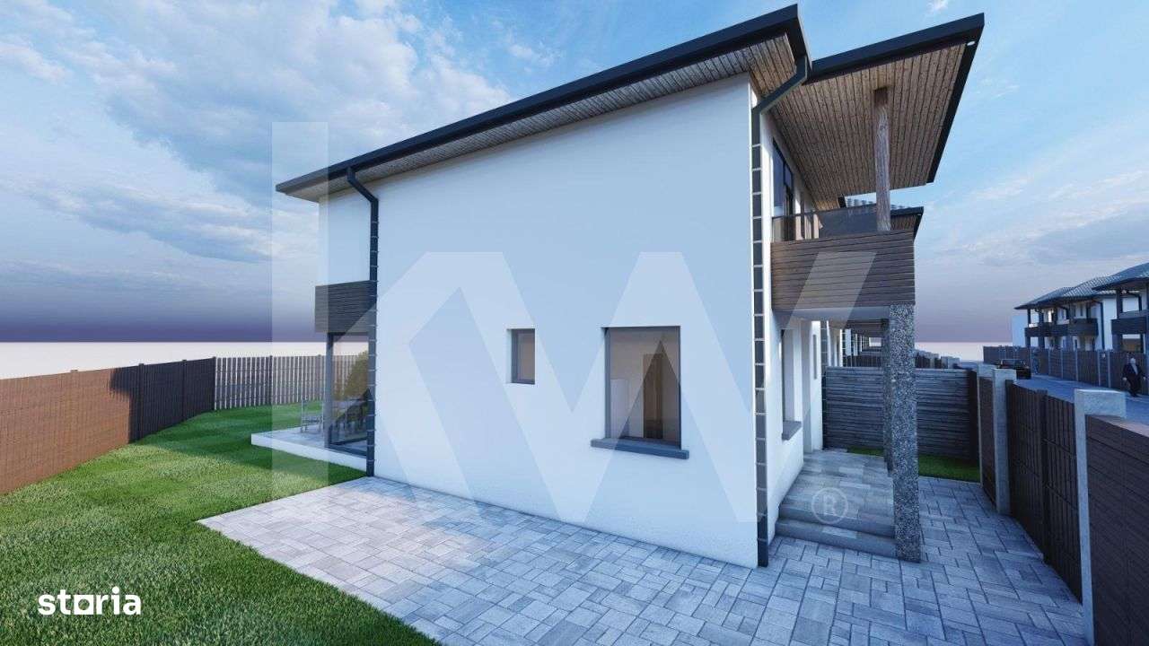 Casa 4 camere 3 bai singur in curte zona Selimbar Sibiu de vanzare-5