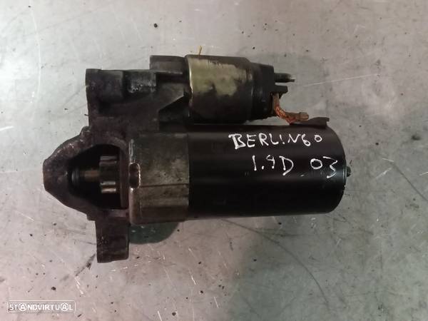 MOTOR DE ARRANQUE CITROEN BERLINGO / PARTNER 206 1.9D - 1