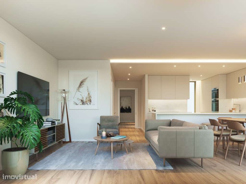 Moradia V3 Geminada com terraço e jardim, a 900 metros do mar-20