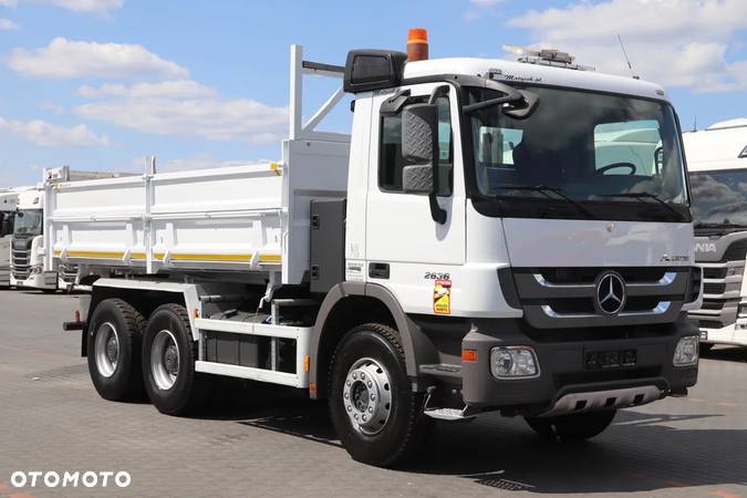 Mercedes-Benz ACTROS 2636 / 6 X 4 / WYWROTKA 3 STRONNA / HYDROBURTA / AUTOMAT / EURO 5 / - 21