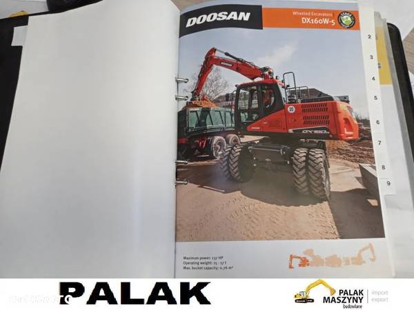 Doosan Koparka kołowa  DOOSAN DX160W-5  +ROTATOR   , 2019 rok - 31