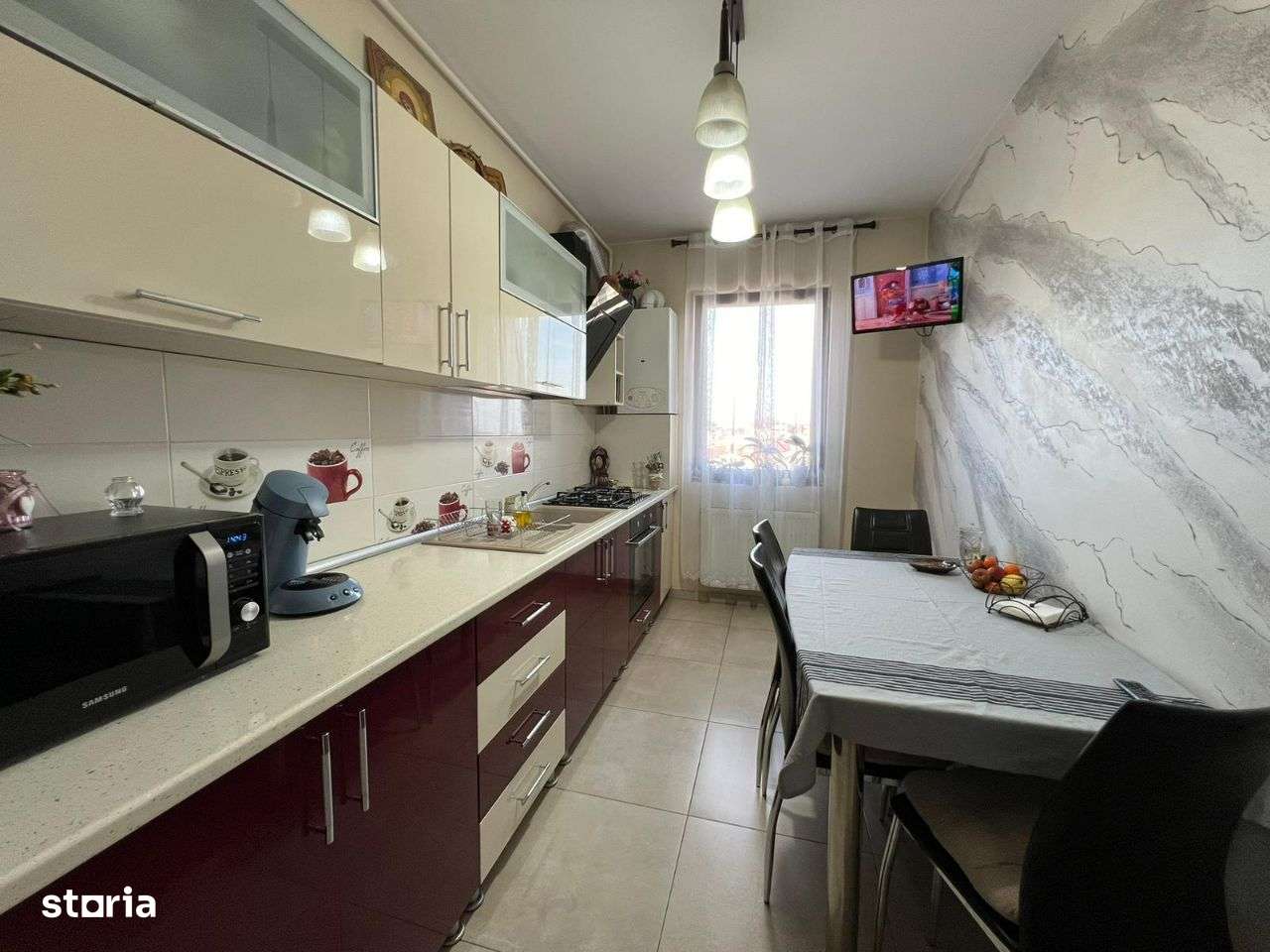 AP. 3 CAM, DECOMANDAT, SUPRAFATA GENEROASA, MOBILAT SI UTILAT, PARCARE - Imagine principală: 4/7