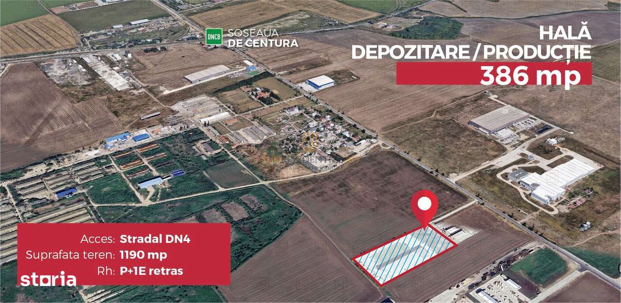 Hala industriala productie, localizare strategica in Popesti Leordeni-19