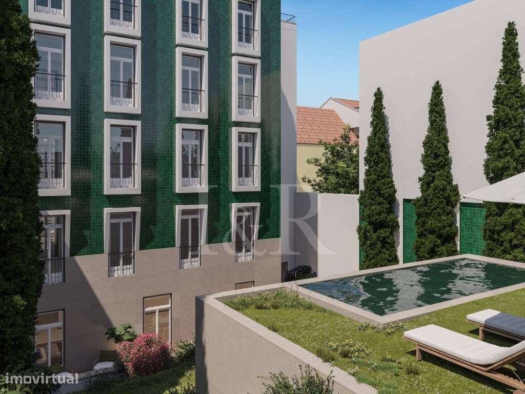 Apartamento T2 com varanda e estacionamento, Arroios, Lisboa - Grande imagem: 4/28