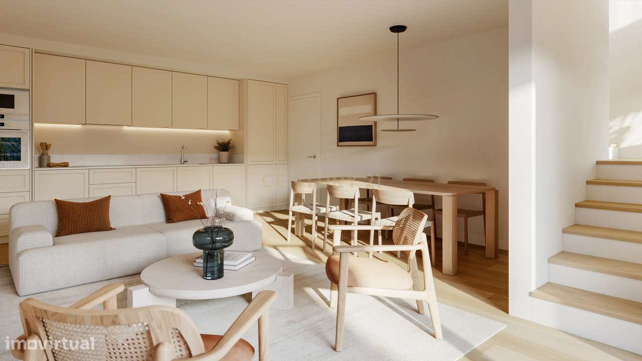 Apartamento T3 Duplex C/Terraço e Estacionamento - Empreendimento ALMA - Grande imagem: 3/18