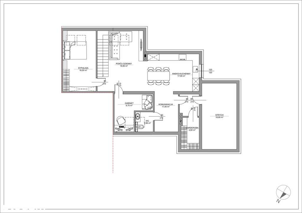 Segment domu | Duży ogród | Malownicza okolica - Pełny obrazek: 5/9