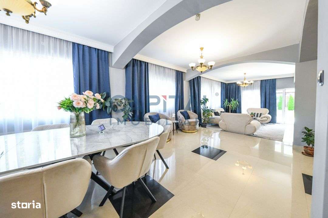 Comision 0%! Casa 5 camere 330 mp, 3 nivele, finisaje lux, cartier A. - Imagine principală: 5/16