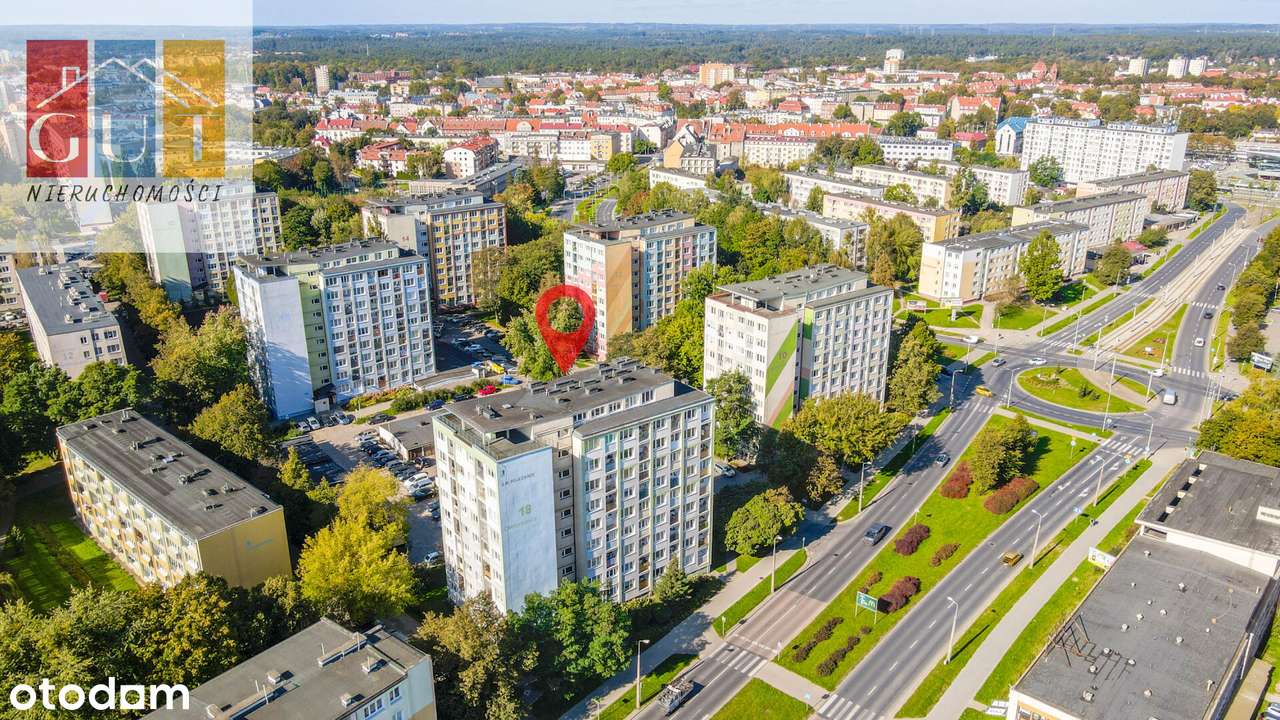 Na sprzedaż: 2-pokojowe mieszkanie na parterze 47,3 m², os. Pojezierze-0