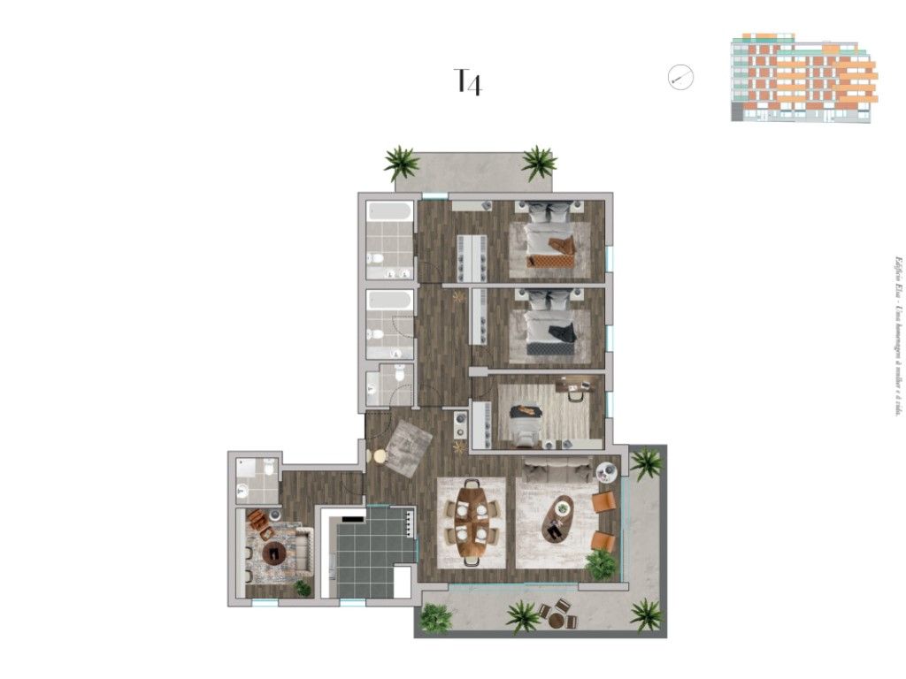 Apartamento T4 - Cais da Fonte Nova