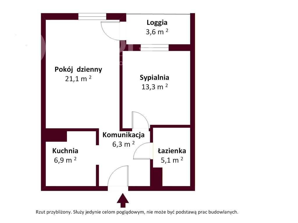 2 pokoje na Targówku przy stacji metra Bródno-17